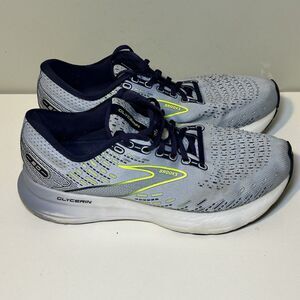 Brooks Womens (9.5 Medium) Glycerin 20 Blue Cushioned Support Running Shoes